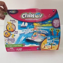 PixOs ChixOs Design a Surf Star Craft Kit Toy - Kit de Jugete Muñeca