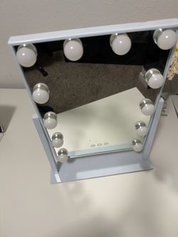 Mirror with lights