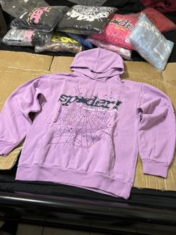 Sp5der Açaí Hoodie