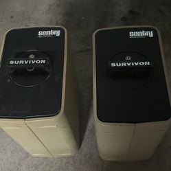 2 Sentury Survivor Portable Safes (No Keys)