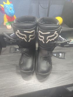 Fox Kids Motorcycle Boots