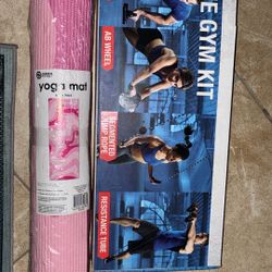Home Gym Kit + Yoga Mat 