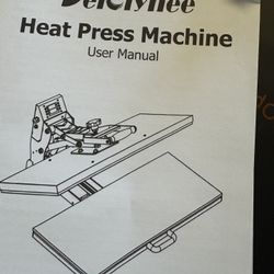 Delclynee 16" x 24" Slide Out (12.25") Heat Press Machine for T Shirts, Clamshell Pull Out Lower Platen, Industrial-Quality Digital Sublimation Printe