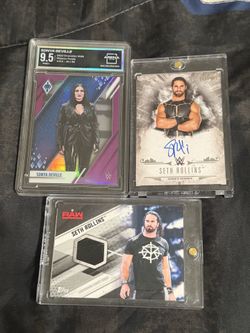wwe cards ( LOOK AT DESCRIPTION FOR PRICE )