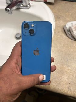 **unlocked** blue iphone 13 brand new
