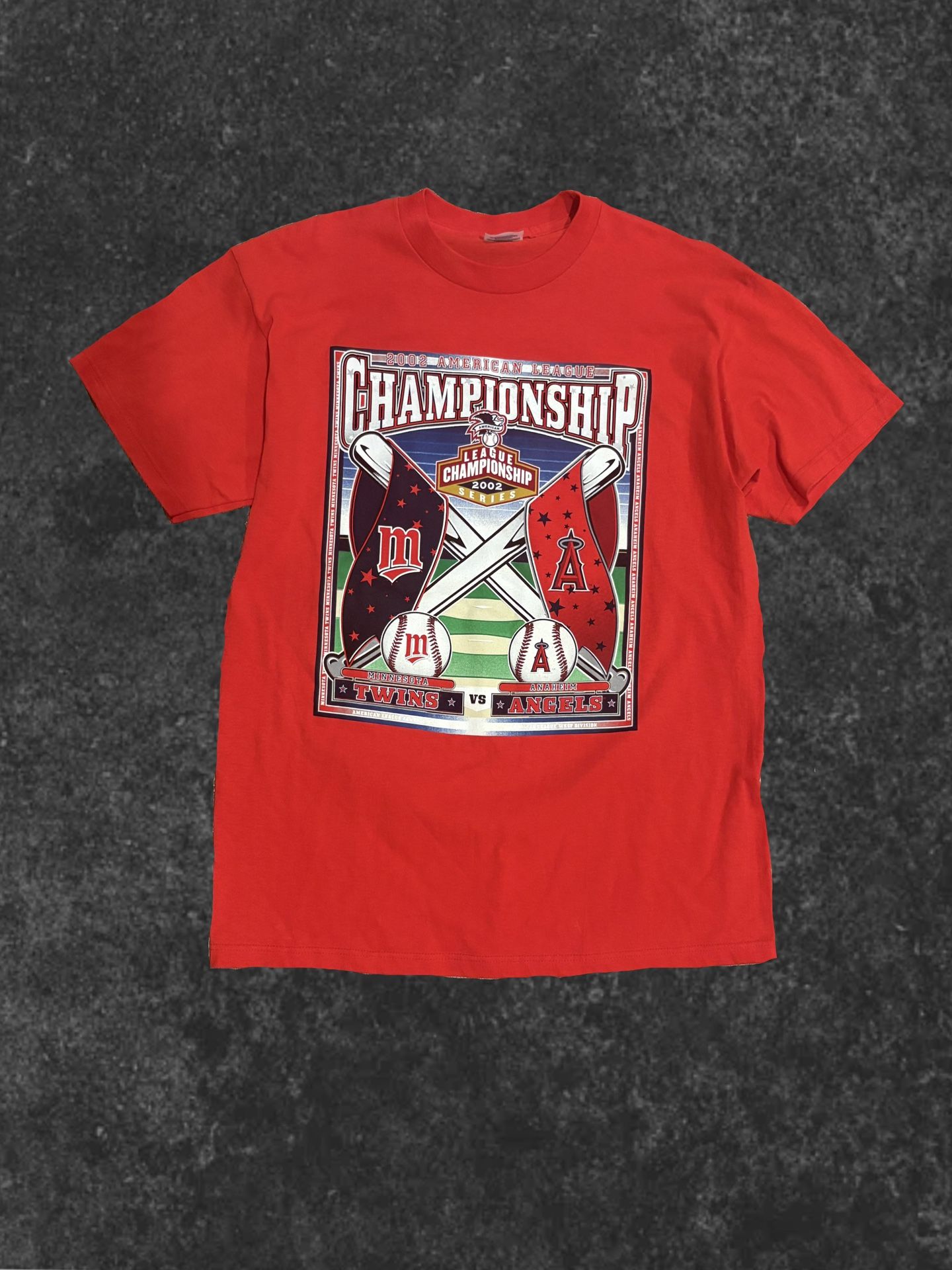 VINTAGE 2002 MLB TEE ⚾️❤️ LARGE