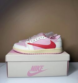 Travis Scott Jordan 1 Tropical Pink