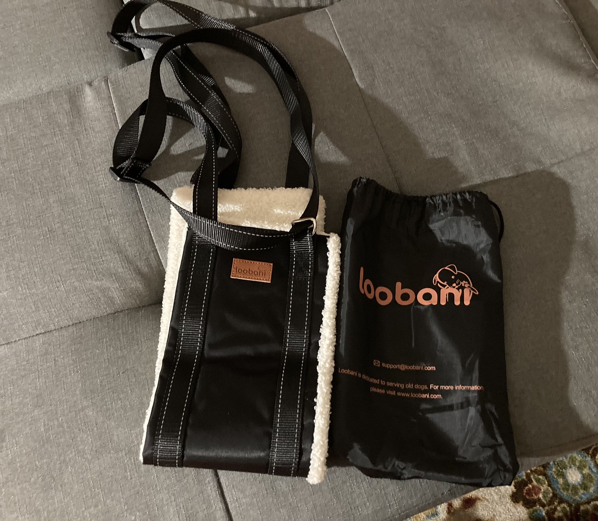 LOOBANI Portable Dog Sling for Back Legs Size M