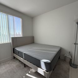 Queen Bedframe and Matress