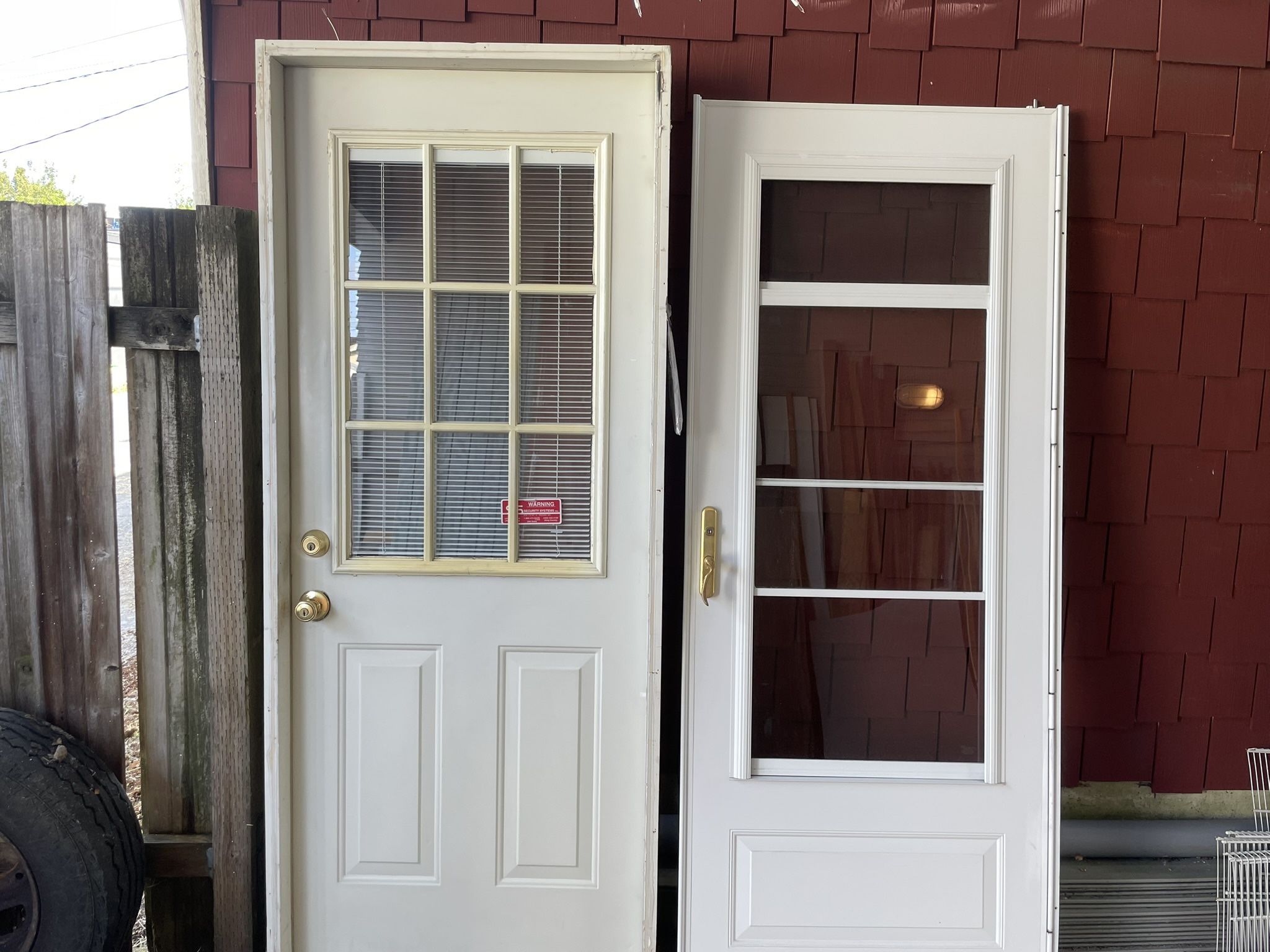 32 X80 Door With Matching Screen Door