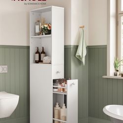 Cabinet with Storage Drawers and Adjustable Shelf