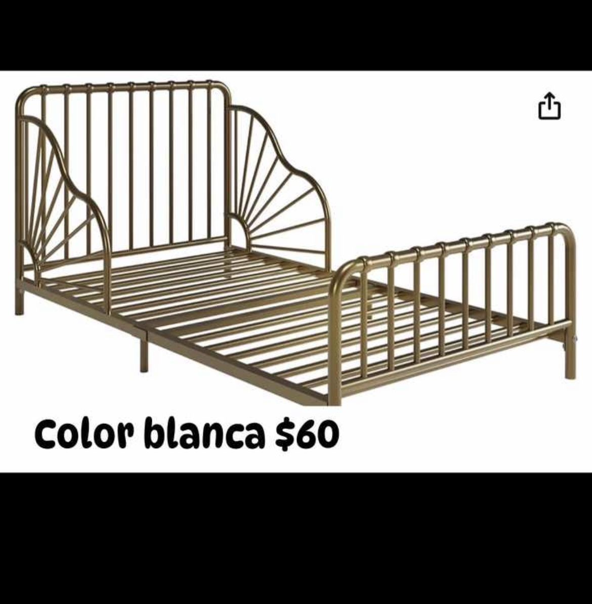 Bed Frame in White