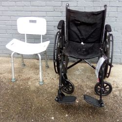 Wheelchair+Shower Chair 