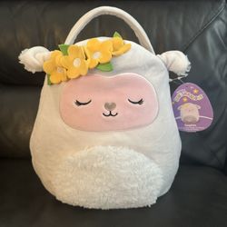 Squishmallow Easter Basket “Sophie” The Lamb 