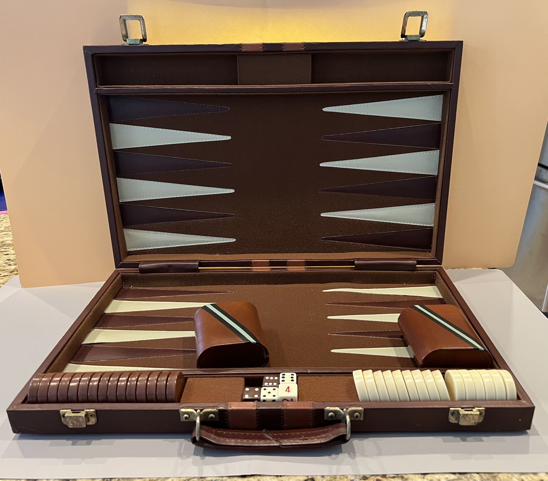 Backgammon Board Game Vintage