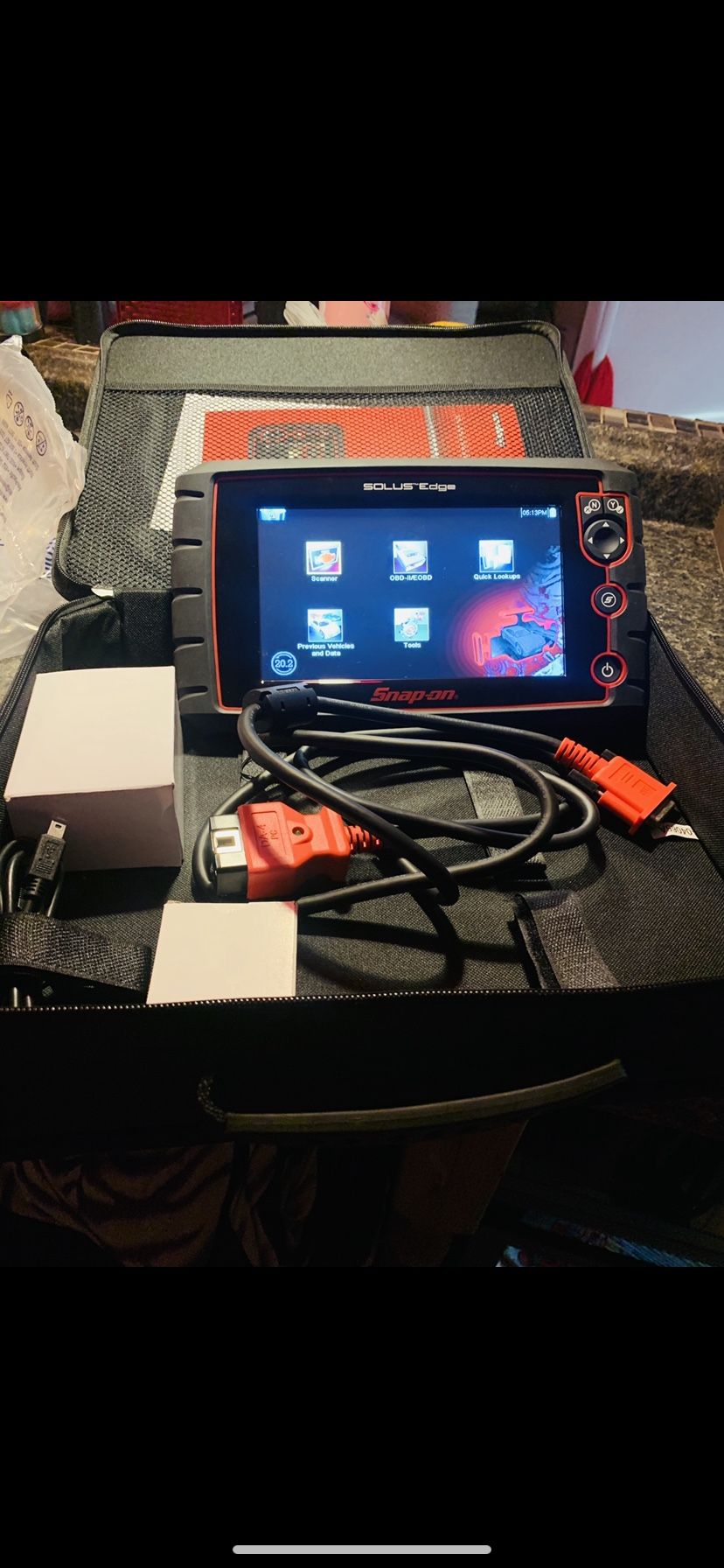 Snap on scanner