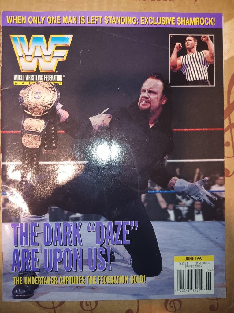 World Wrestling Federation Magazine ( June/97 ) Undertaker 