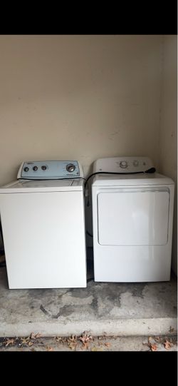 Whirlpool Washer + GE Dryer Set – Working – $300 OBO