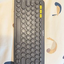 Logitech K380 Pebble Multi-Device Bluetooth Keyboard - Dark Gray