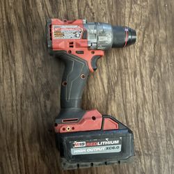 Milwaukee Drill And Battery 