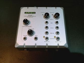Aphex IN2 USB Audio Recording Interface Channel Strip with Effects
