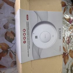 Sense AC Hardwired Combination Smoke and Carbon Monoxide Detector, Hardwired Interconnected Smoke and CO Detector Alarm with Replaceable Battery Backu