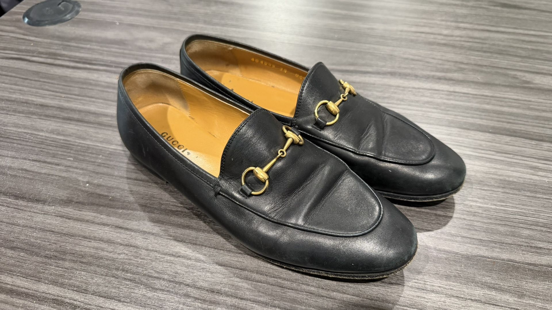 Women's Gucci Jordaan loafer Size 38 US 8 