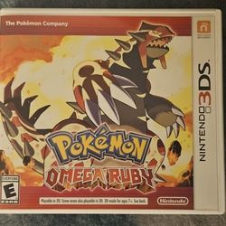 Pokemon Omega Ruby Nintendo 3DS Complete Authentic 