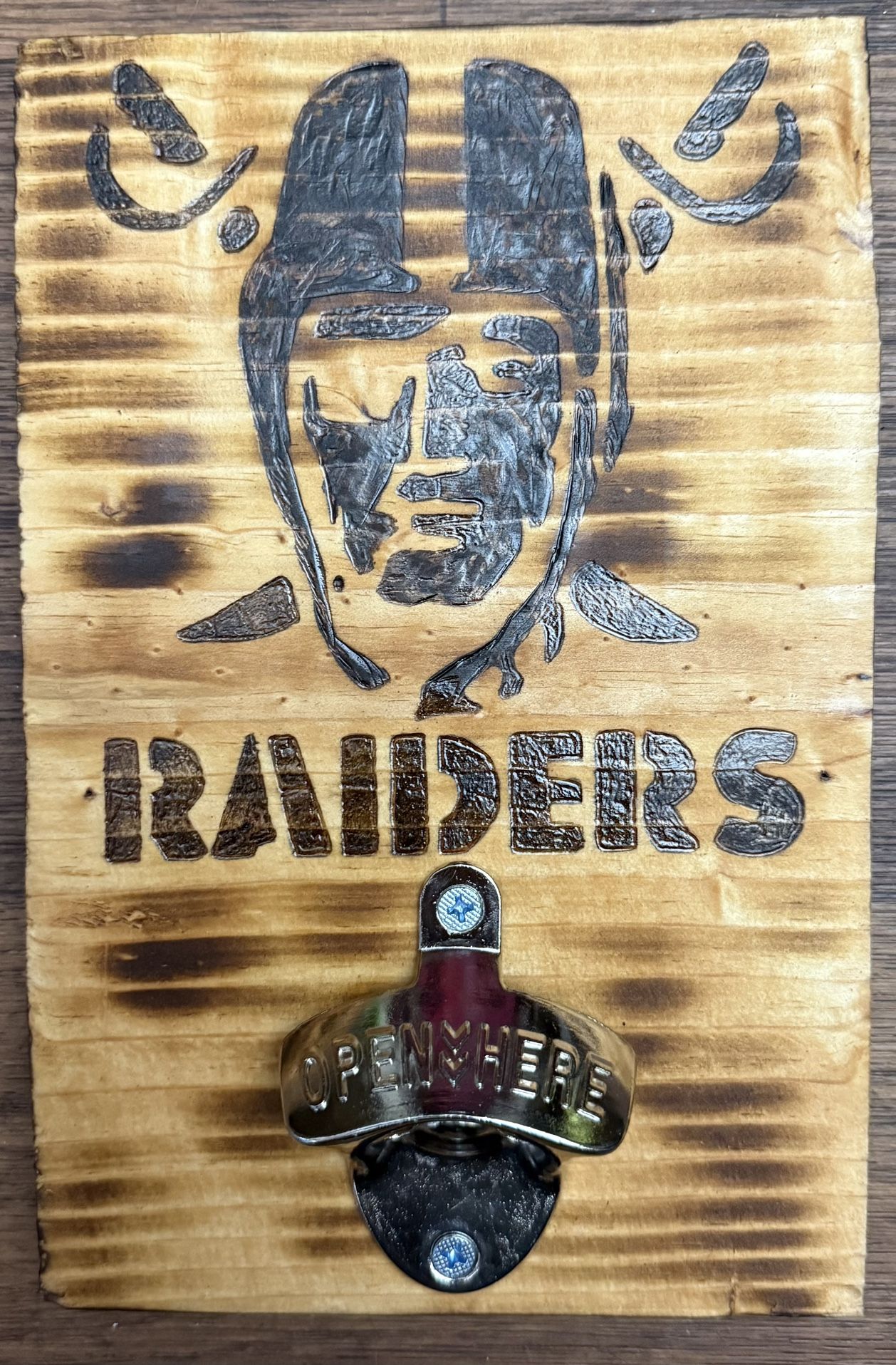 Raiders Bottle Opener