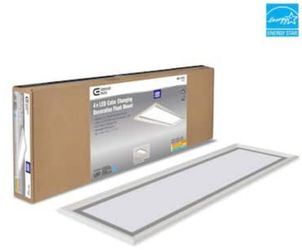 Commercial  Satin Nickel, LED Flush Mount Ceiling Light

- NEW - Got 2 For Sale 