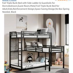 Triple Bunk bed 