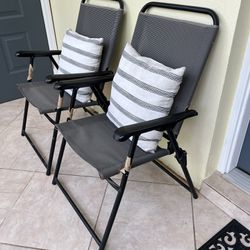 New Patio Chairs 