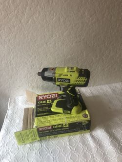 RYOBI ONE+ 18V Cordless 3-Speed 1/2 in. Impact Wrench (Tool-Only)