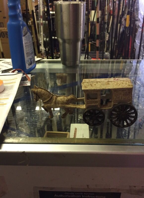 Milk wagon horse drawn