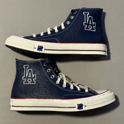 Undefeated x Converse x LA Dodgers Chuck 70 Hi Brand New DS