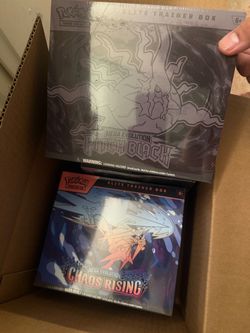 Chaos rising and pitch black etb. 2 Etbs
