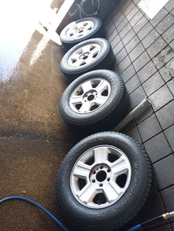 Rims an tires × F 150 Ford Pick Up