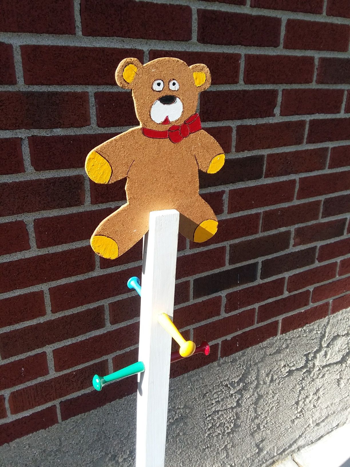 Kids coat rack