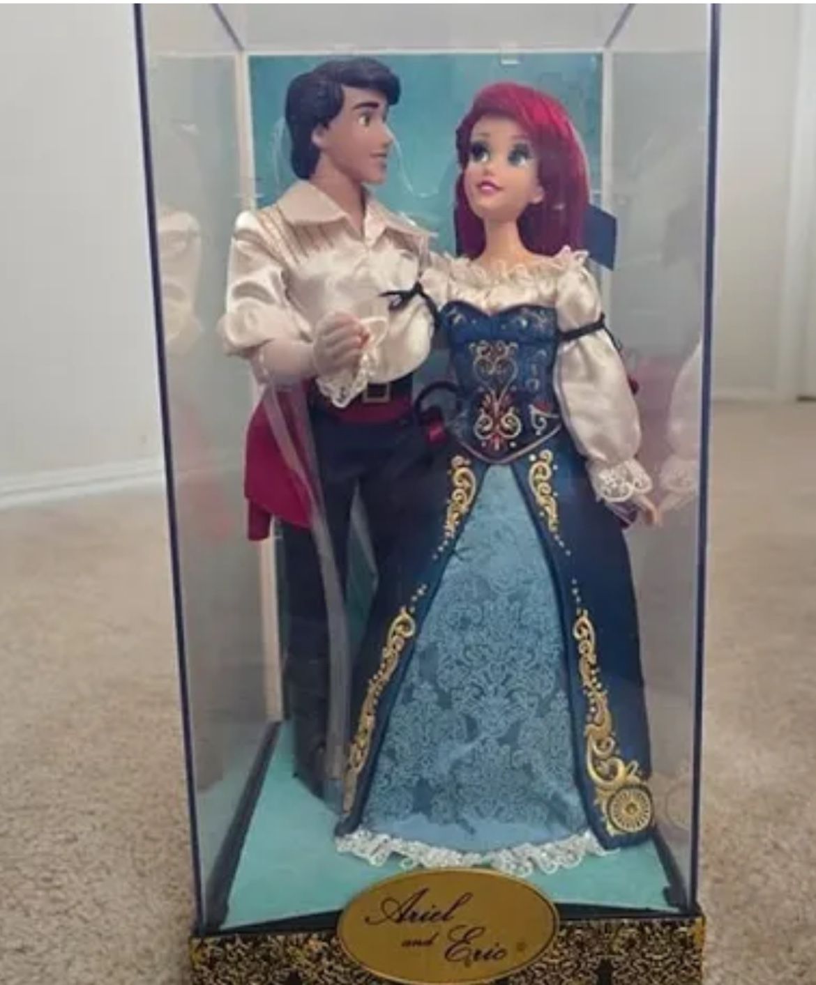 Disney Designer Collection Fairytale Ariel and Eric Doll Set