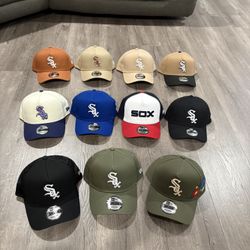 MLB New Era Chicago White Sox Patch And Non Patch 9forty SnapBack Hats Caps 