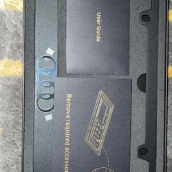 Audi Plate Insert