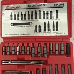 Snap On Ratchet Bit Set 