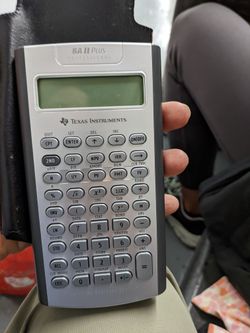 Texas Instrument Calculator 