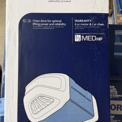 Chamberlain 1/2HP Heavy Duty Chain Drive Garage Door Opener +Remote D2101