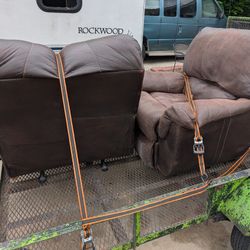 Brown Recliners 
