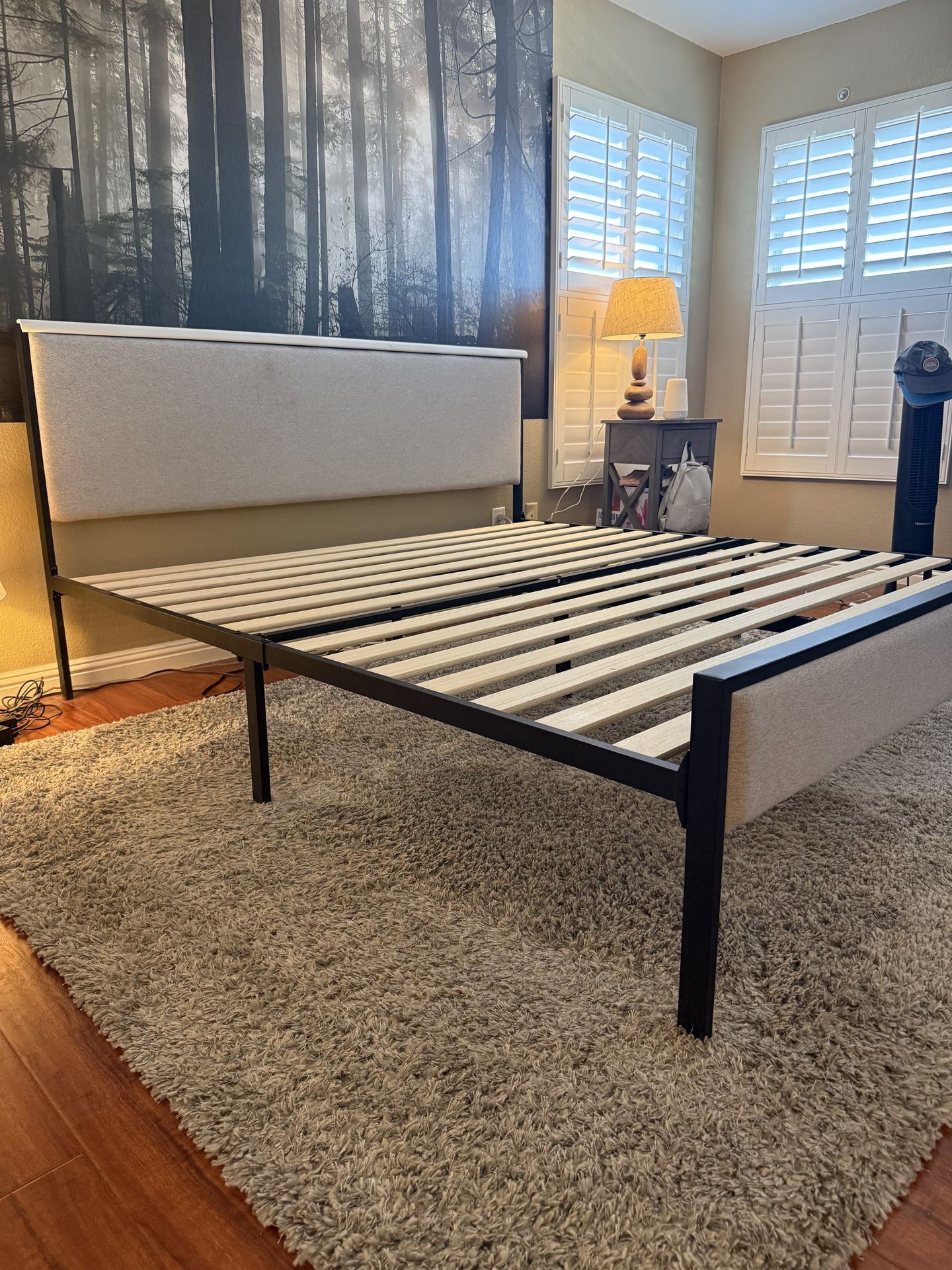 King Size Bed Frame & Headboard