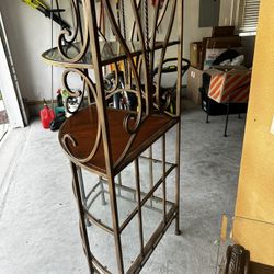 Corner Wine Rack. 