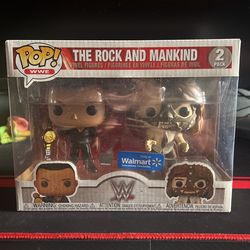 The Rock And Mankind Funko Walmart Exclusive
