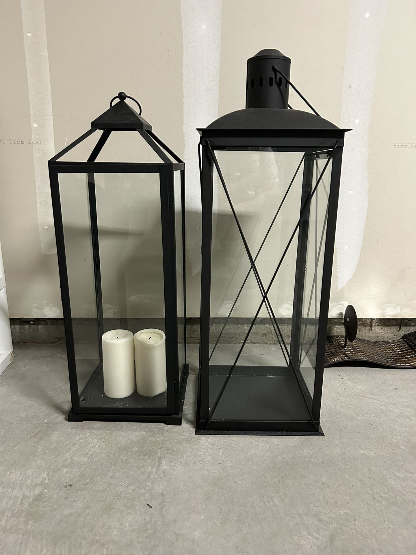 Large Floor Lanterns 