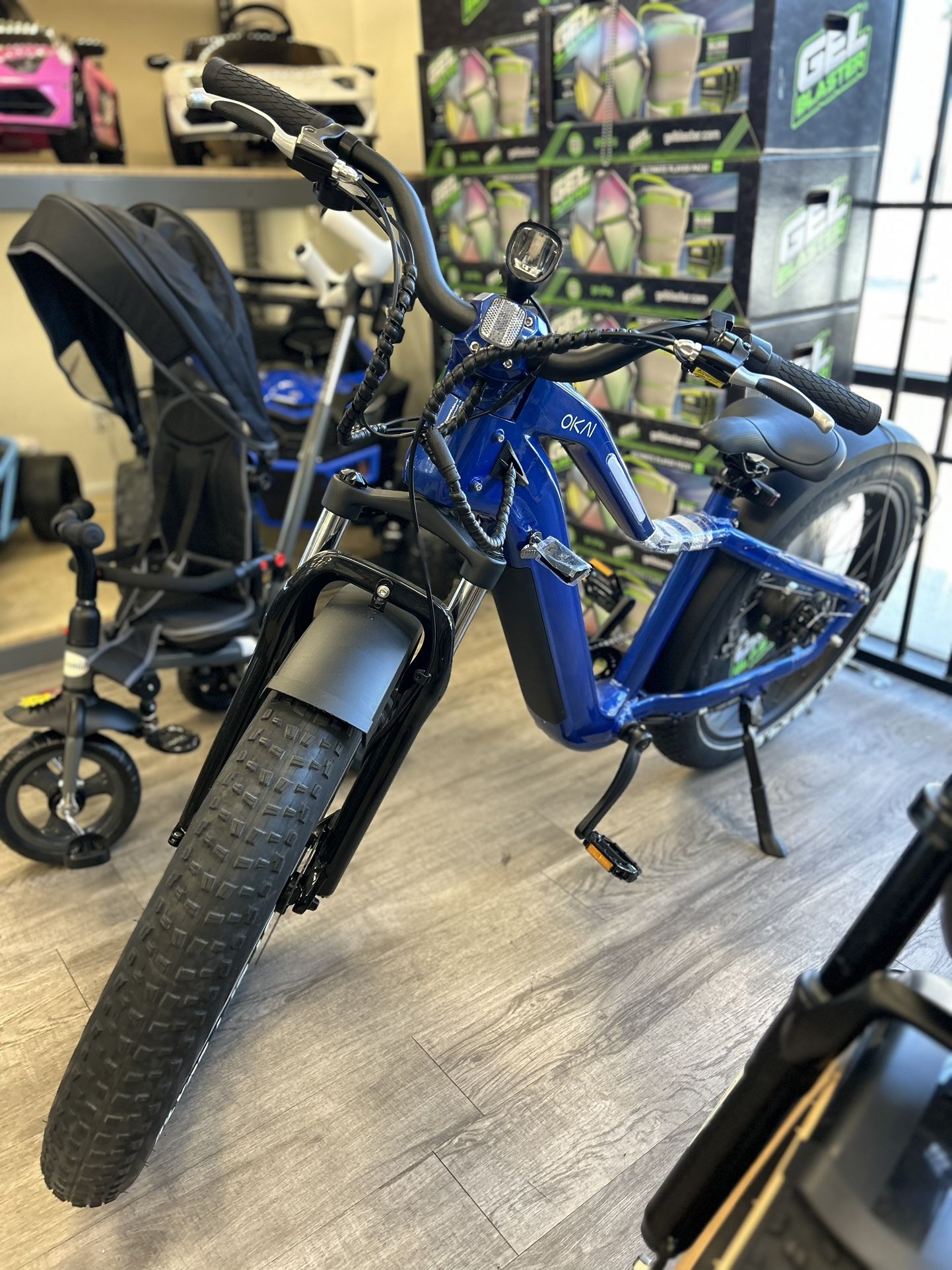 Okai Ranger EB50 Fat Tire Electric Bike.
